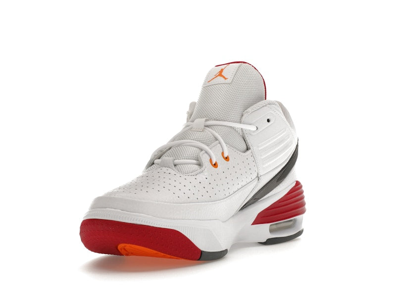 Jordan Max Aura 5 White Cardinal Red