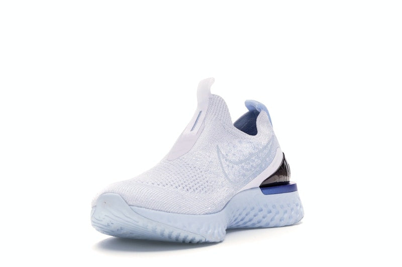 Nike Epic Phantom React Flyknit White Hydrogen Blue (Women's)