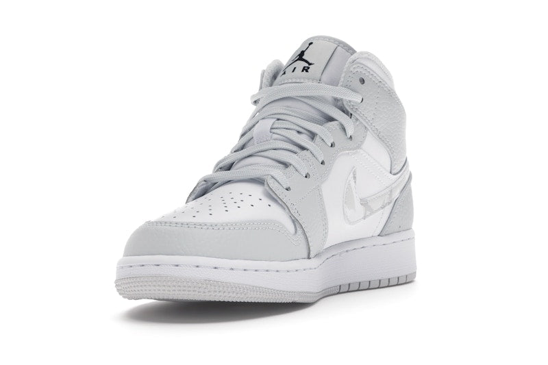 Jordan 1 Mid Grey Camo (GS)