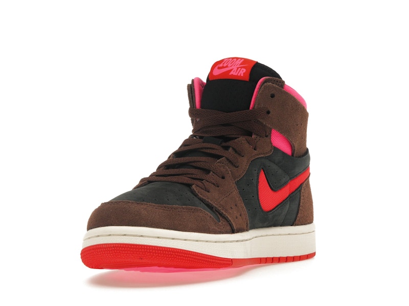 Jordan 1 High Zoom Air CMFT 2 Cacao Wow Picante Red (Women's)