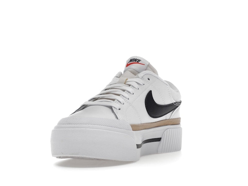 Nike Court Legacy Lift White Black (Women's)
