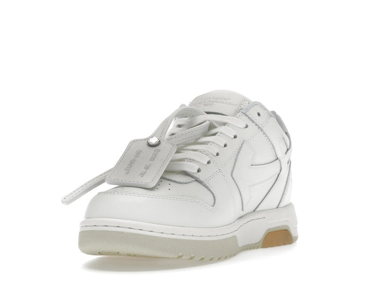 OFF-WHITE Out Of Office OOO Low Tops For Walking White Black