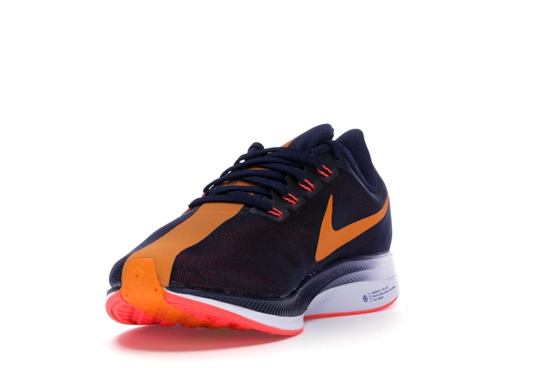 Nike Zoom Pegasus 35 Turbo Blackened Blue Orange Peel