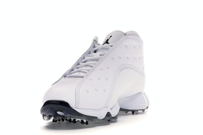 Jordan 13 Retro Golf Cleat White Black