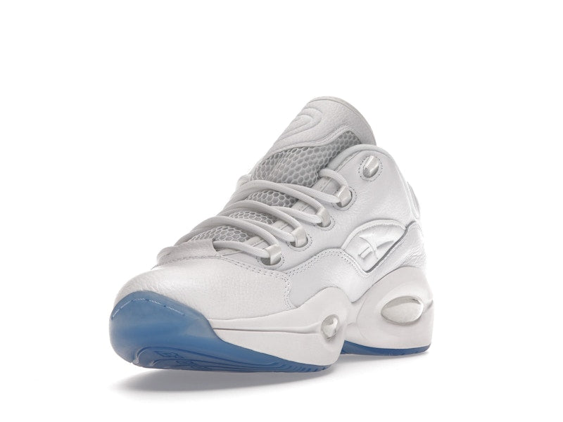 Reebok Question Low White Clear Blue Sole