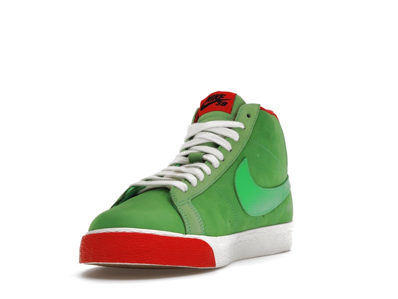 Nike SB Blazer Green Spark Pimento