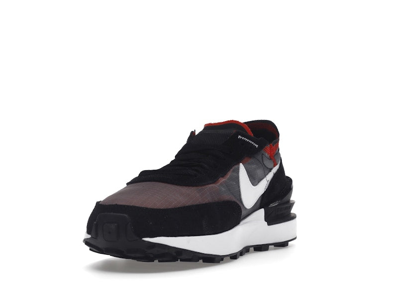 Nike Waffle One SE Black Sport Red