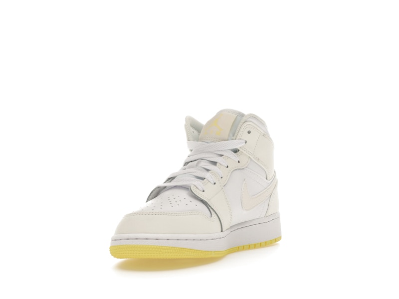 Jordan 1 Mid Sail Light Laser Orange (GS)