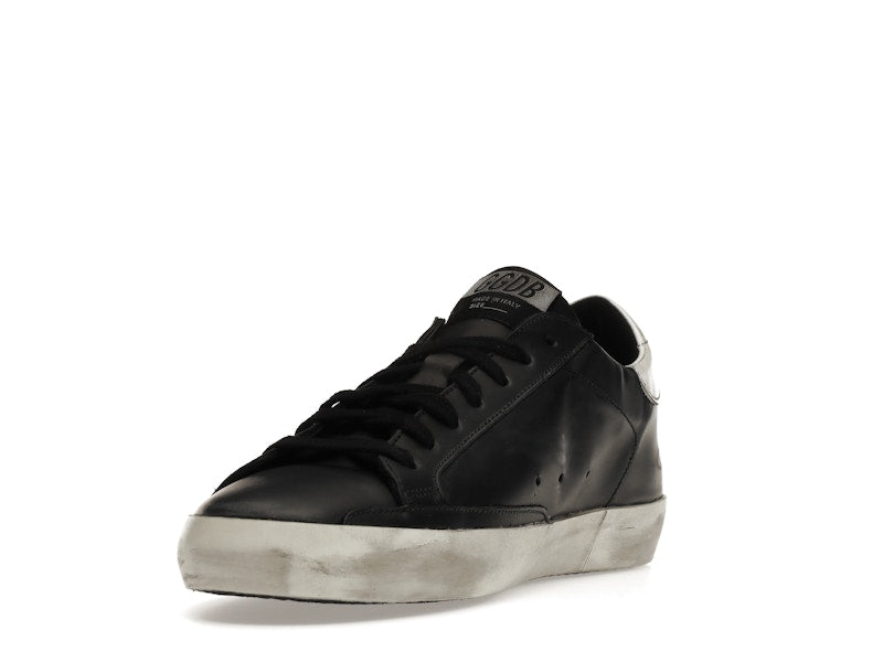Golden Goose Super-Star Black White Leather