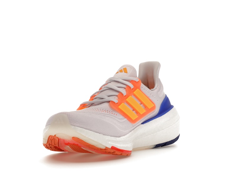 adidas Ultra Boost Light Cloud White Solar Gold Lucid Blue