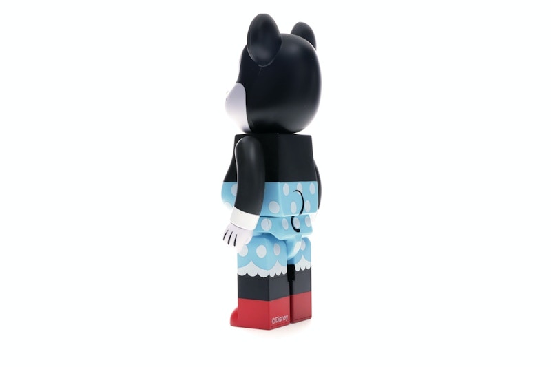 Bearbrick Minnie Mouse 400% Black