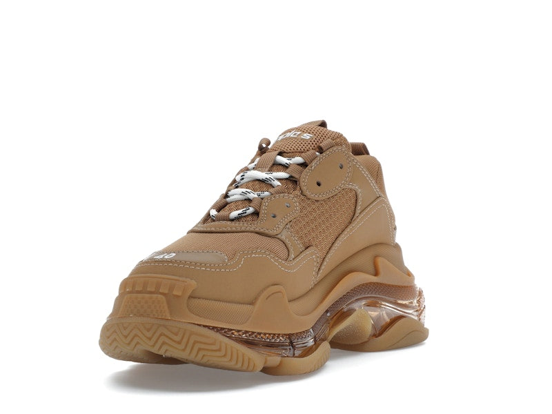 Balenciaga Triple S Clear Sole Light Camel (Women's)