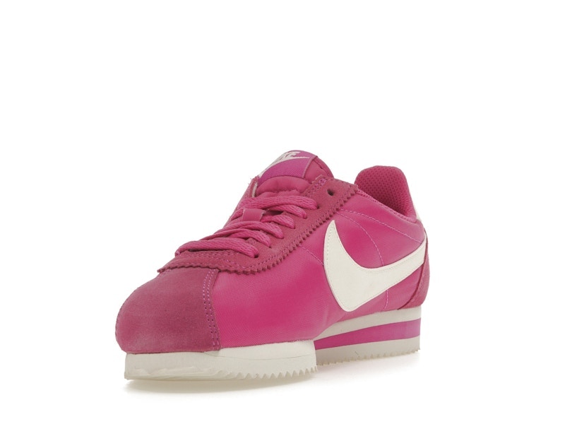 Nike Classic Cortez Nylon Active Fuchsia Summit White (Women's)