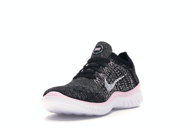 Nike Free RN Flyknit 2018 Black Pink Foam (Women's)