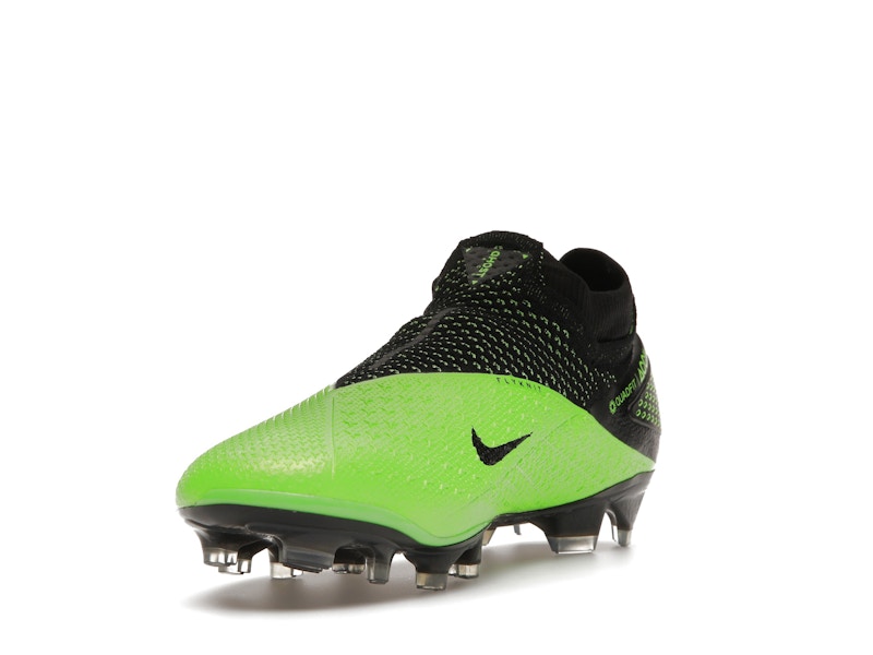 Nike Phantom Vision 2 Elite Dynamic Fit FG Black Green Strike