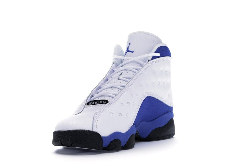 Jordan 13 Retro White Hyper Royal Black (GS)