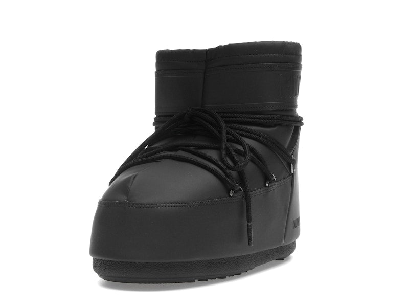 Moon Boot Icon Rubber Low Boot Black