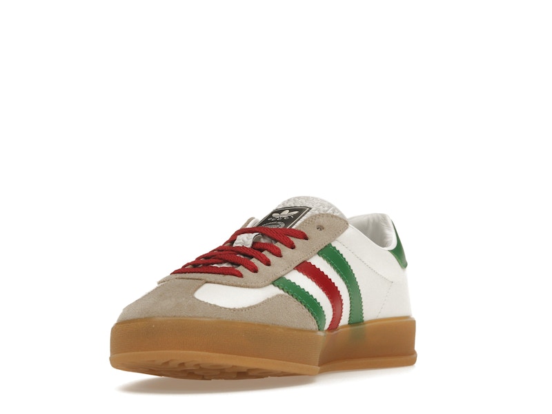adidas x Gucci Gazelle White Green Red