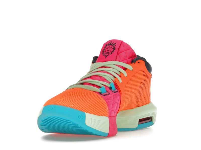 Nike LeBron Witness 8 Total Orange Laser Fuchsia