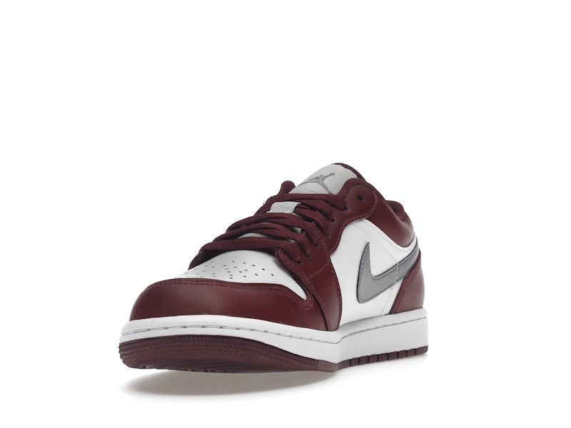 Jordan 1 Low White Bordeaux