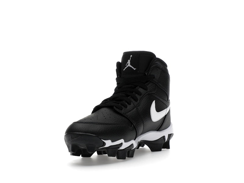 Jordan 1 Mid Cleat Black White (GS)