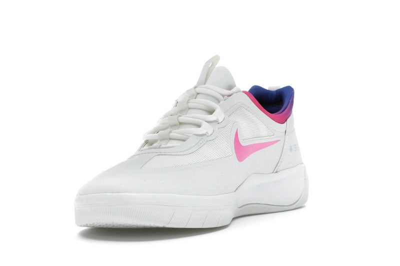 Nike SB Nyjah Free 2 Summit White Pink Blast Racer Blue