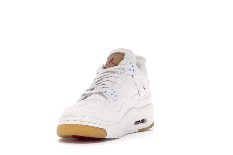 Jordan 4 Retro Levi's White (GS) (Levi's Tag)