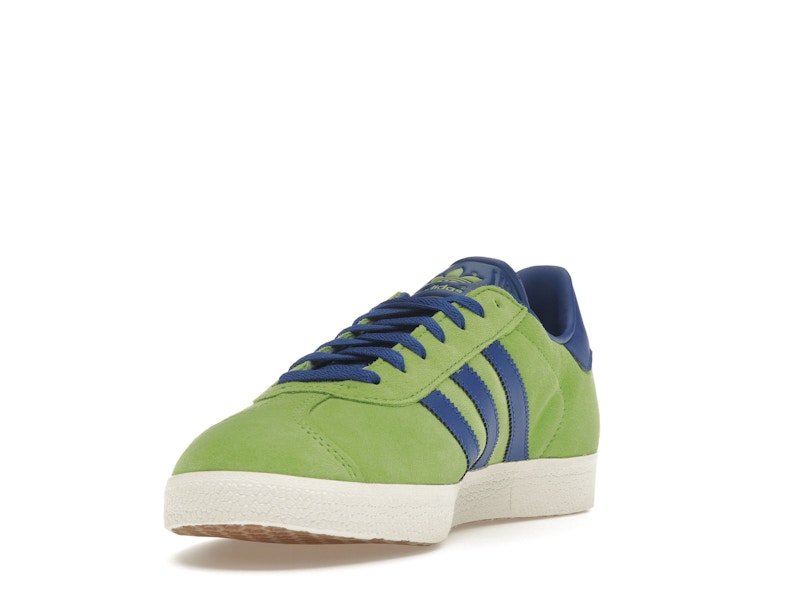 adidas Gazelle Lime Royal Blue