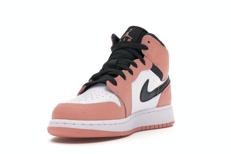 Jordan 1 Mid Pink Quartz (GS)