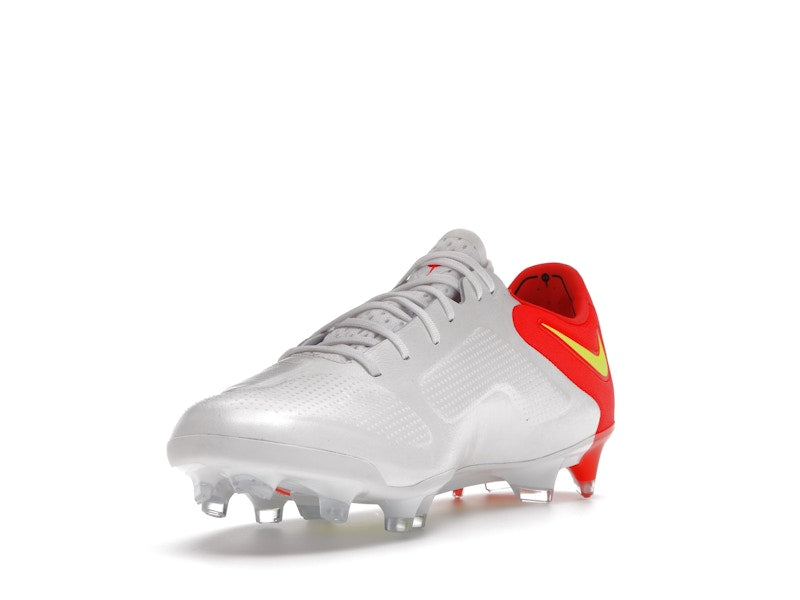 Nike Tiempo Legend 9 Elite FG White Bright Crimson Volt