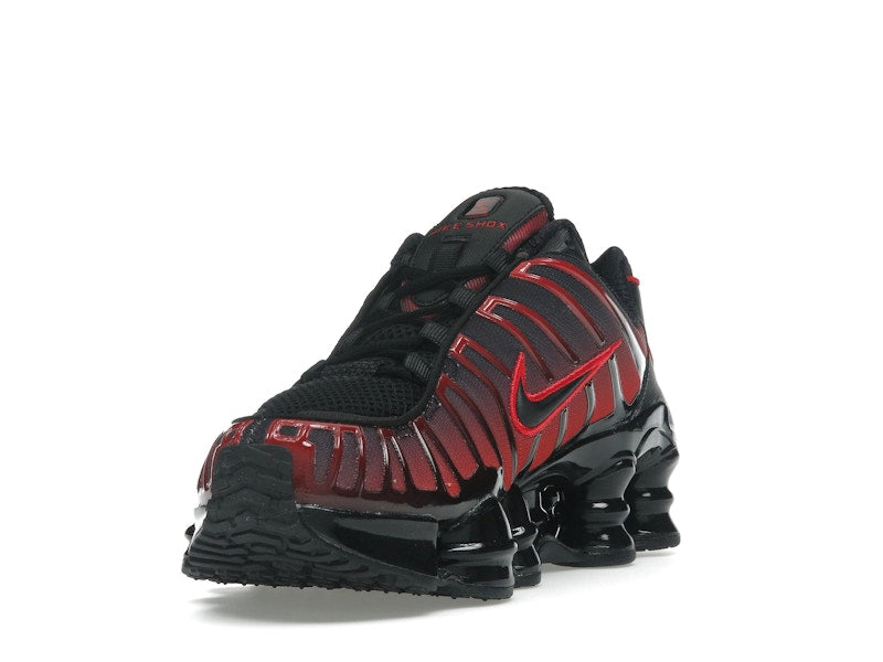 Nike Shox TL Black University Red Gradient