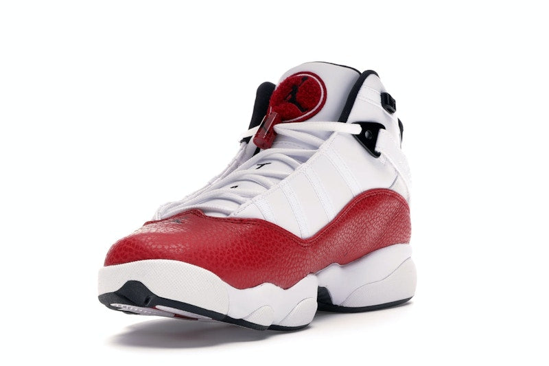 Jordan 6 Rings White University Red