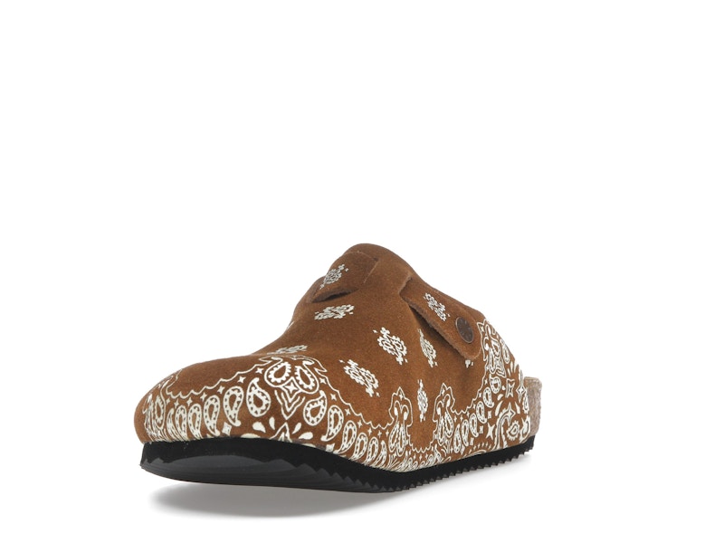 Bravest Studios Suede Paisley Clogs Hazel