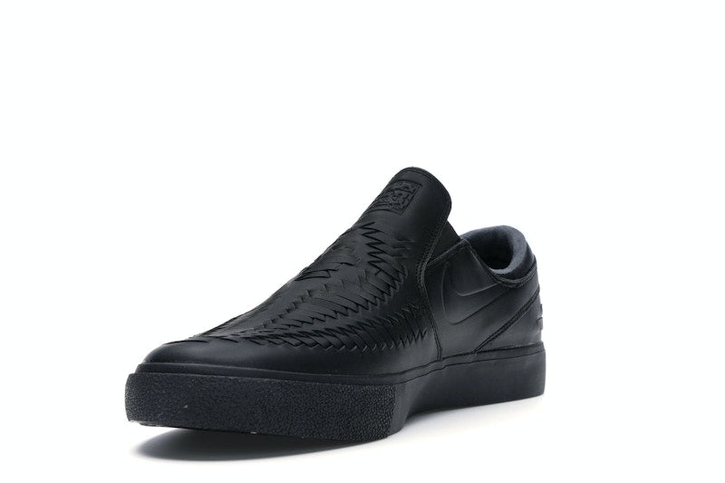 Nike SB Zoom Stefan Janoski Slip RM Crafted Woven Black