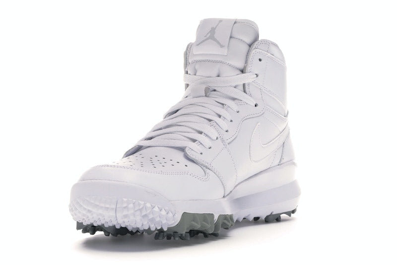 Jordan 1 Retro Golf Cleat White Metallic