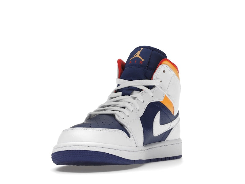 Jordan 1 Mid Royal Blue Laser Orange