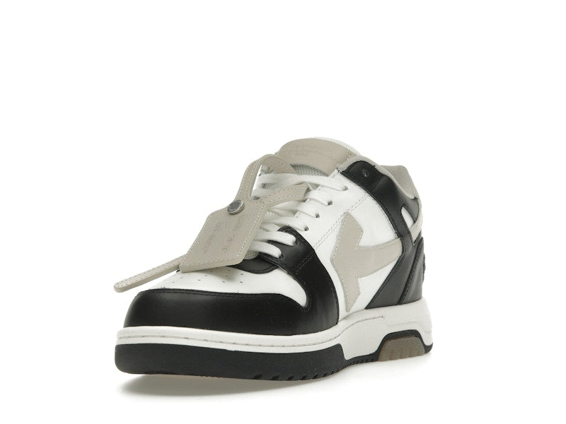 OFF-WHITE Out Of Office OOO Low Tops Black Beige