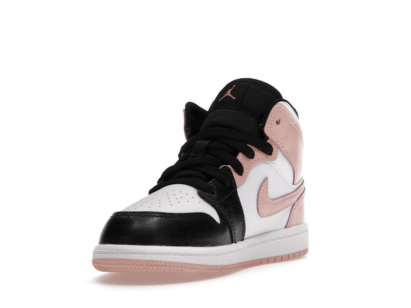 Jordan 1 Mid Arctic Orange Black Toe (PS)