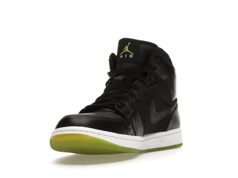 Jordan 1 Phat Black Action Green