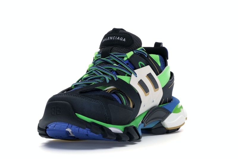 Balenciaga Track Green White Blue