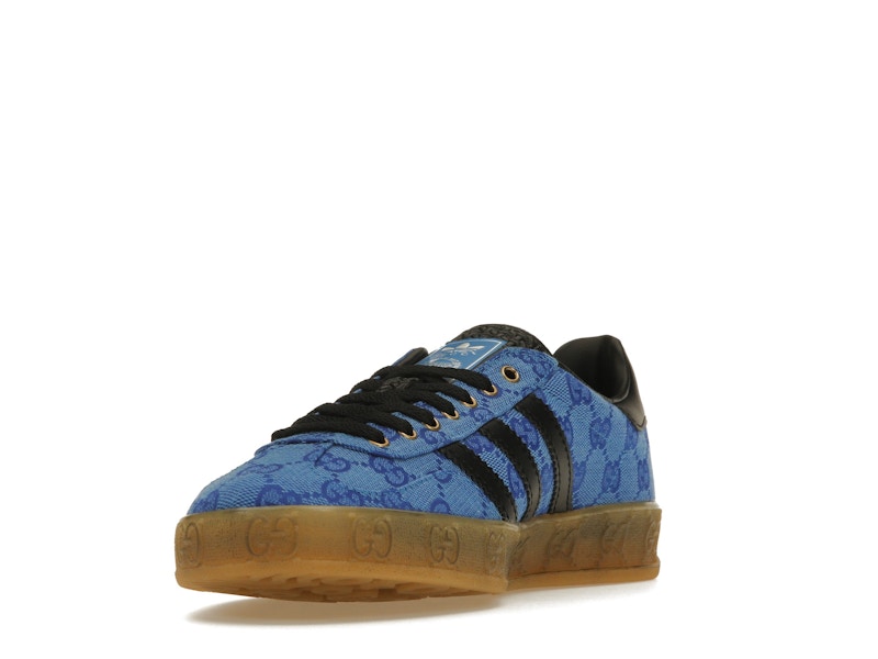 adidas x Gucci Gazelle Blue GG Monogram