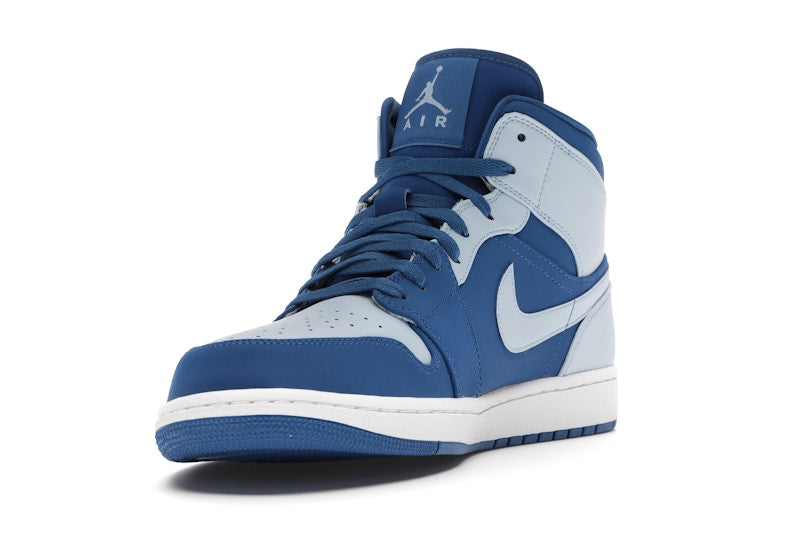 Jordan 1 Retro Mid Team Royal Ice Blue