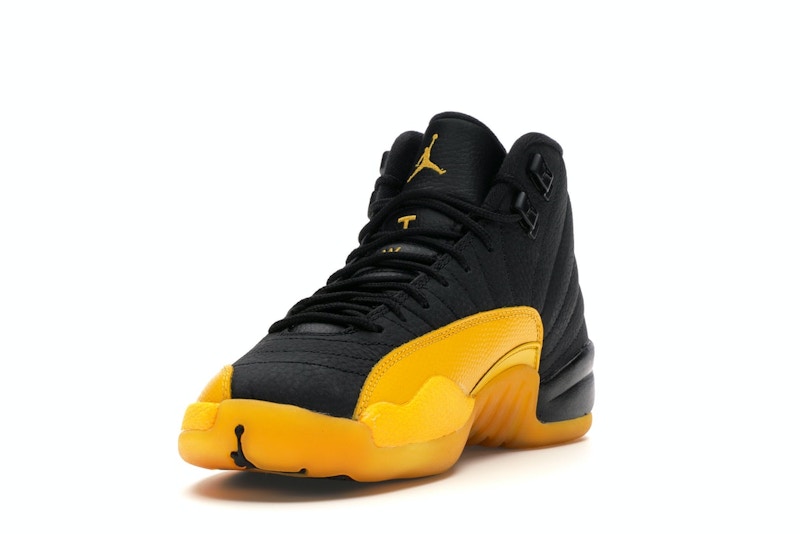 Jordan 12 Retro Black University Gold (GS)