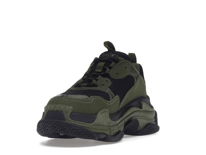 Balenciaga Triple S Dark Green Black