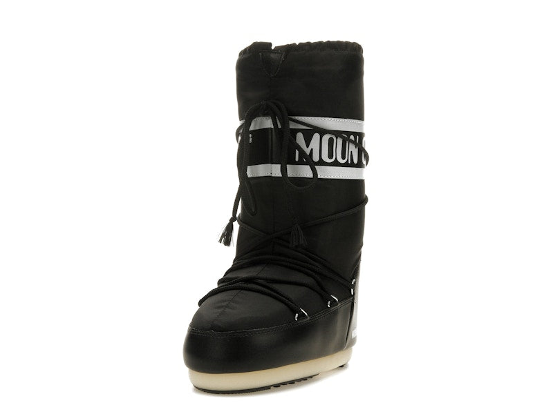 Moon Boot Icon Nylon Boot Black
