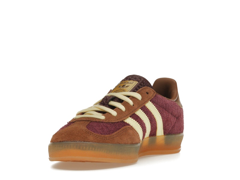 adidas Gazelle Indoor Maroon Almost Yellow