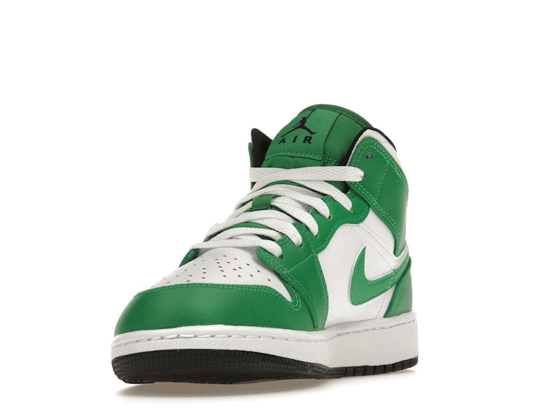 Jordan 1 Mid Lucky Green (GS)