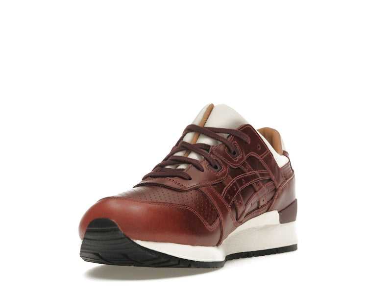 ASICS Gel-Lyte III Packer Shoes x J. Crew Oxblood Leather