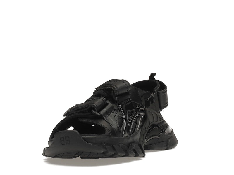 Balenciaga Track Sandal Black