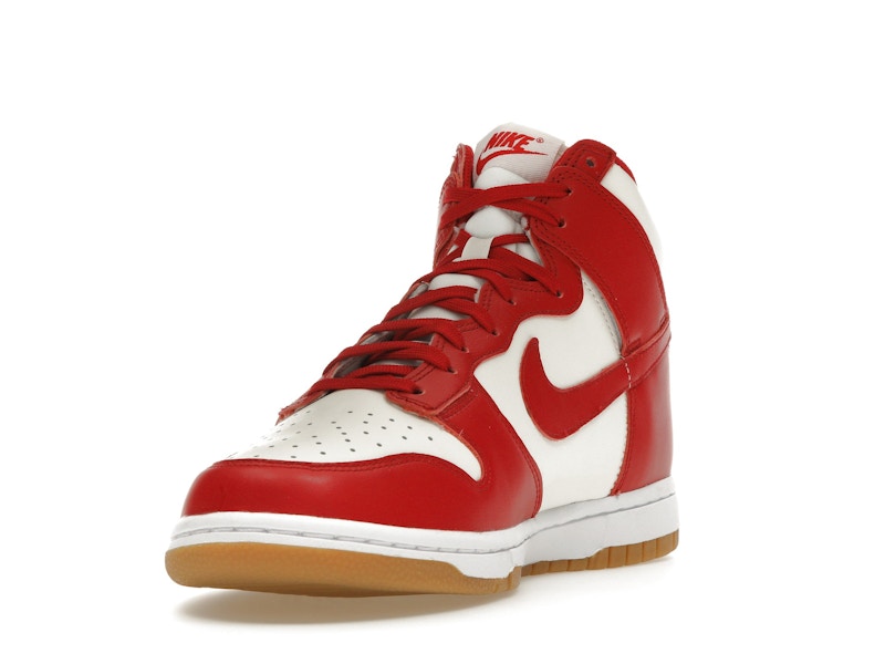 Nike Dunk High Sail Gym Red Gum (Women's)